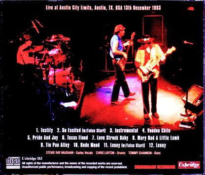 Stevie Ray Vaughan/TX,USA 1983