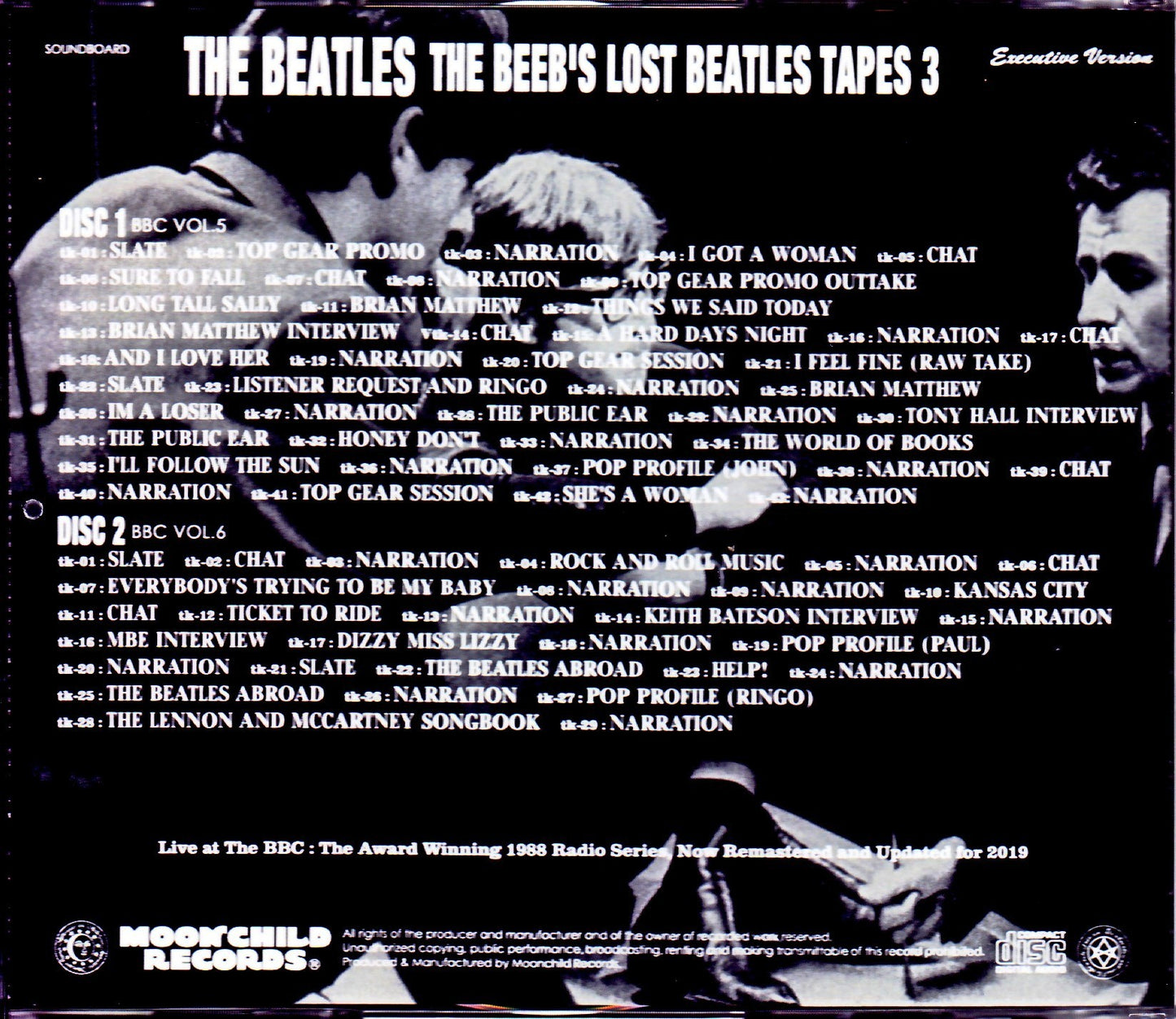 Beatles/Live at BBC Now Remastered and Updated 2019 Vol.3