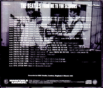 Beatles/From Me to You Sessions London,UK 1963