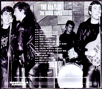 Beatles/Decca Studio London,UK 1962