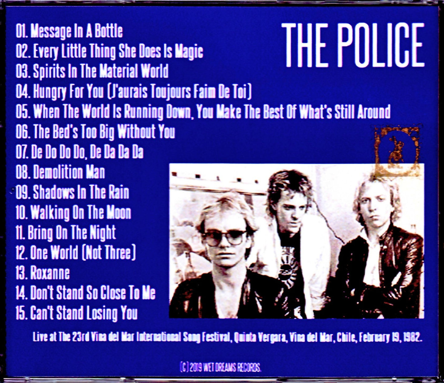 The Police/Chile 1982