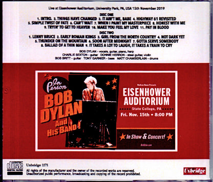 Bob Dylan/PA, USA 2019