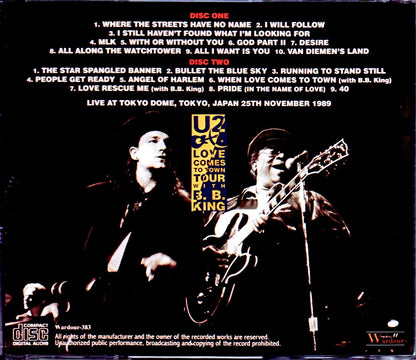 U2/Tokyo,Japan 11.25.1989 Upgrade