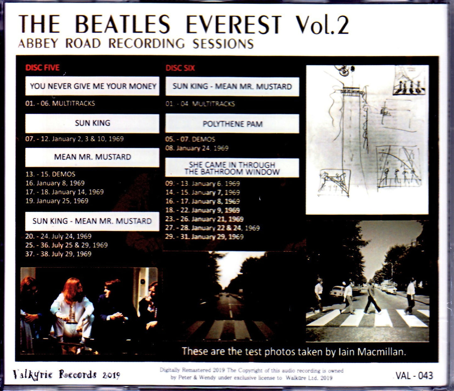 Beatles/Abbey Road Recording Sessions Vol.2 – 2