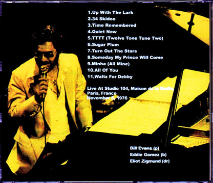 Bill Evans Trio/France 1976 Complete