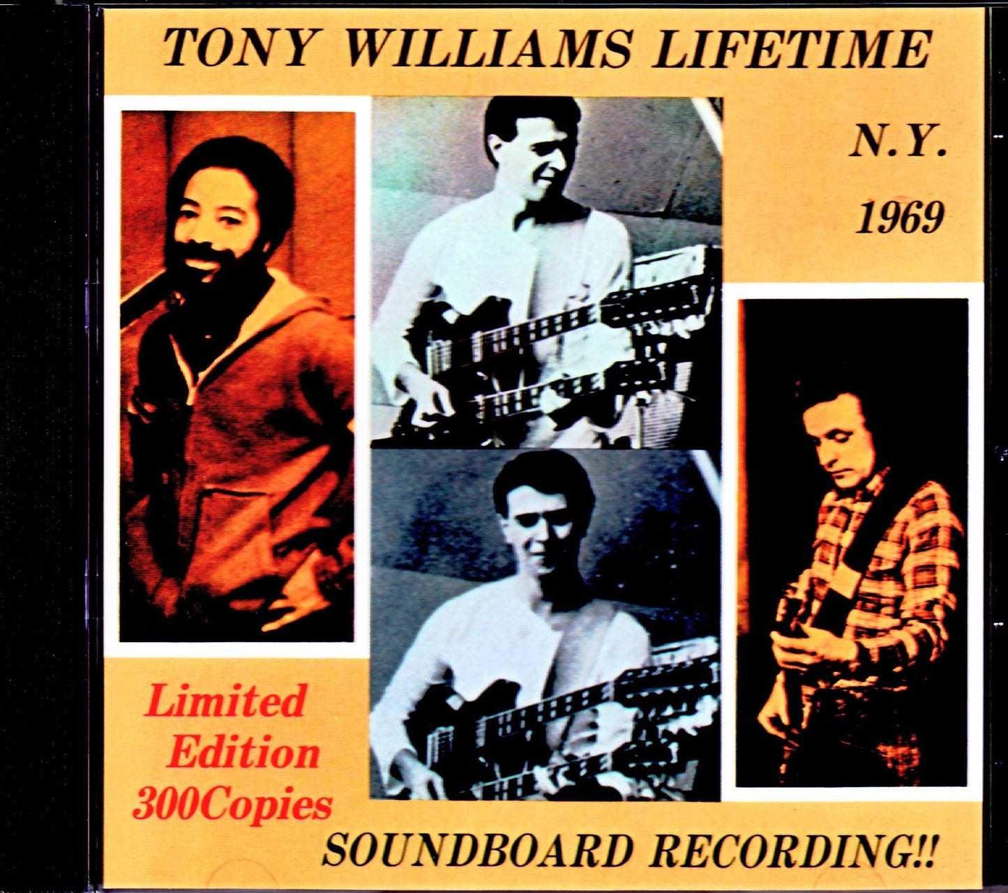 Tony Williams Lifetime, John McLaughlin, Jack Bruce/NY, USA 1969