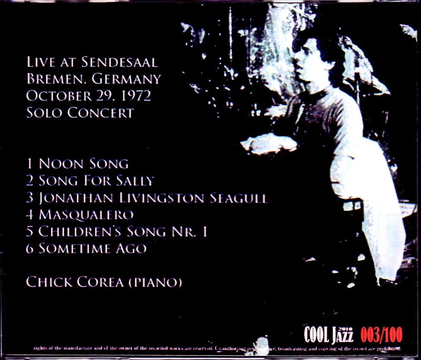 Chick Corea/Germany 1972