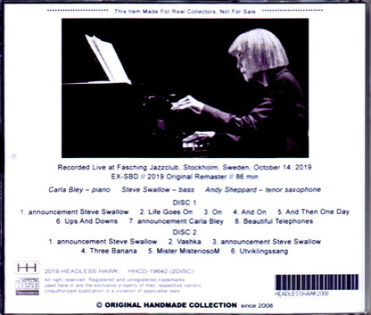 Carla Bley Trio/Sweden 2019