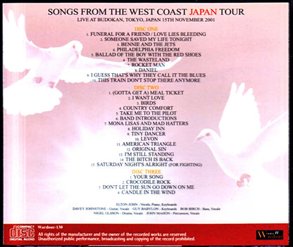 Elton John/Tokyo,Japan 11.15.2001