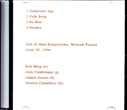 Bob Berg/Poland 1996