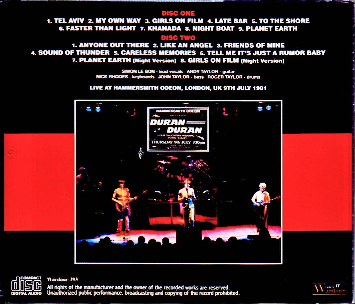 Duran Duran/London,UK 1981