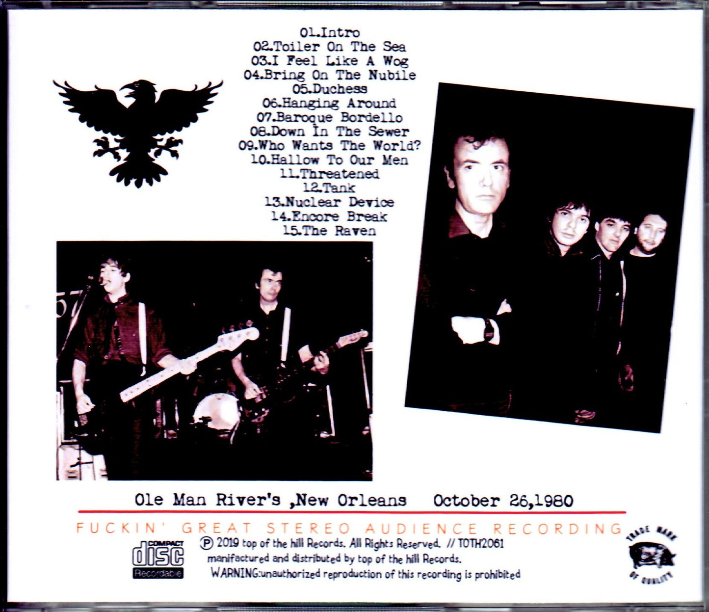 Stranglers/LA, USA 1980