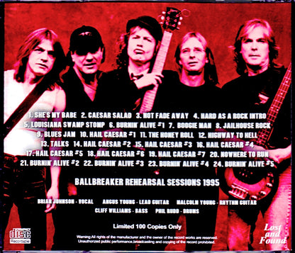 AC/DC/Rehearsal Session 1995
