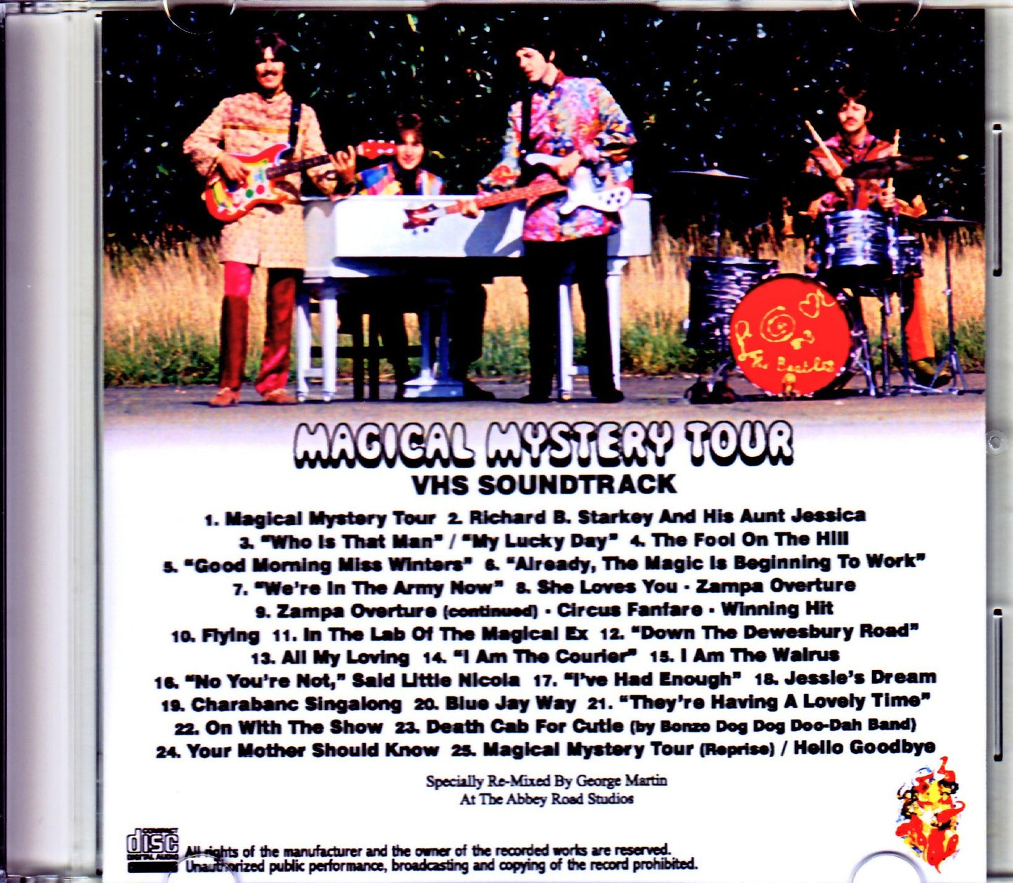 Beatles/Magical Mystery Tour VHS Soundtrack