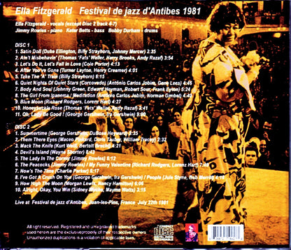 Ella Fitzgerald/France 1981