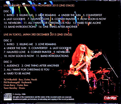 Tal Wilkenfeld/Tokyo,Japan 2015 2Days Complete