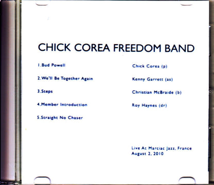 Chick Corea Freedom Band,Kenny Garrett/France 2010