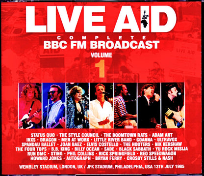 Various Artists Ultravox,Black Sabbath,Sting,Bryan Ferry,B.B.King/London,UK & PA,USA 1985 Off-Air Mastrers Vol.1