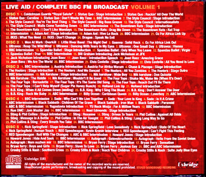 Various Artists Ultravox,Black Sabbath,Sting,Bryan Ferry,B.B.King/London,UK & PA,USA 1985 Off-Air Mastrers Vol.1