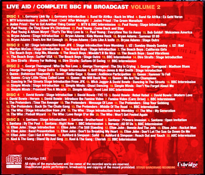 Various Artists Who,The,Beach Boys,Queen,David Bowie,Elton John/London,UK & PA,USA 1985 Off-Air Mastrers Vol.2