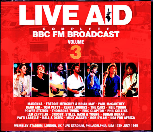 Various Artists Madonna,Paul McCartney,Hall & Oates,Bob Dylan,Duran Duran/London,UK & PA,USA 1985 Off-Air Mastrers Vol.3