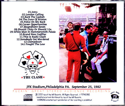 Clash/PA, USA 1982