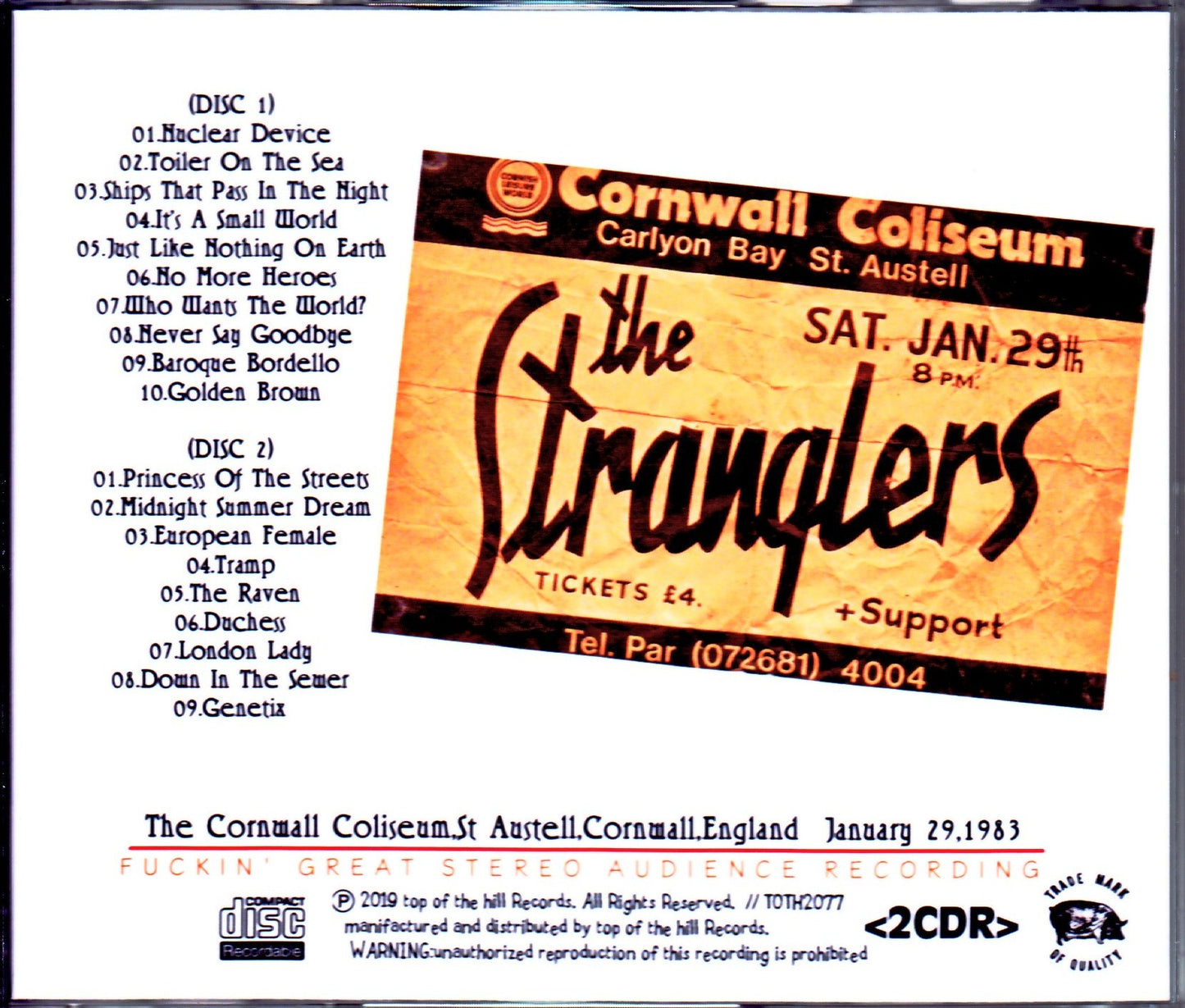 Stranglers/England,UK 1983