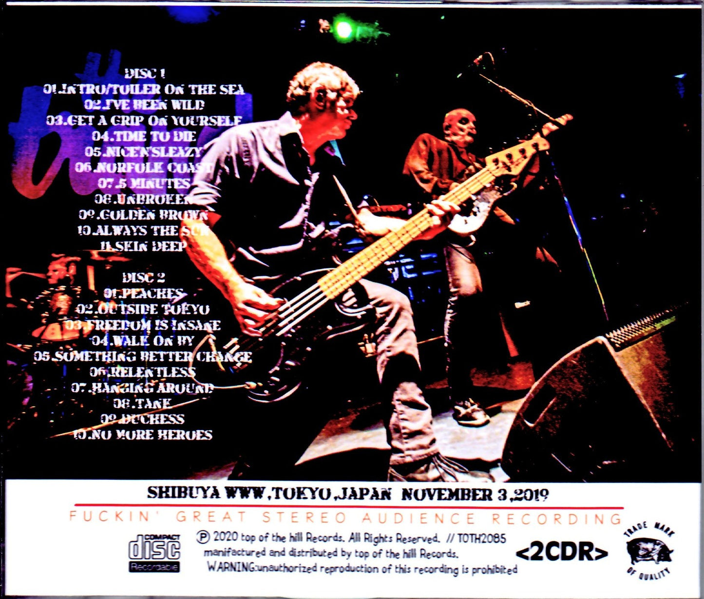 Stranglers/Tokyo,Japan 11.3.2019