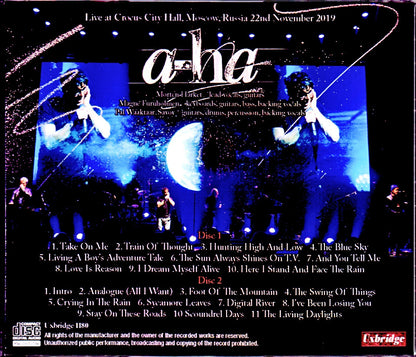 a-ha/Russia 2019