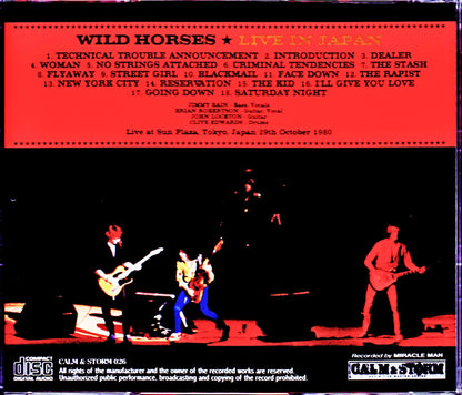 Wild Horses/Tokyo,Japan 1980