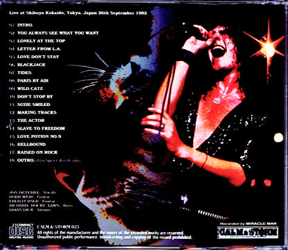Tygers of Pan Tang/Tokyo,Japan 9.26.1982