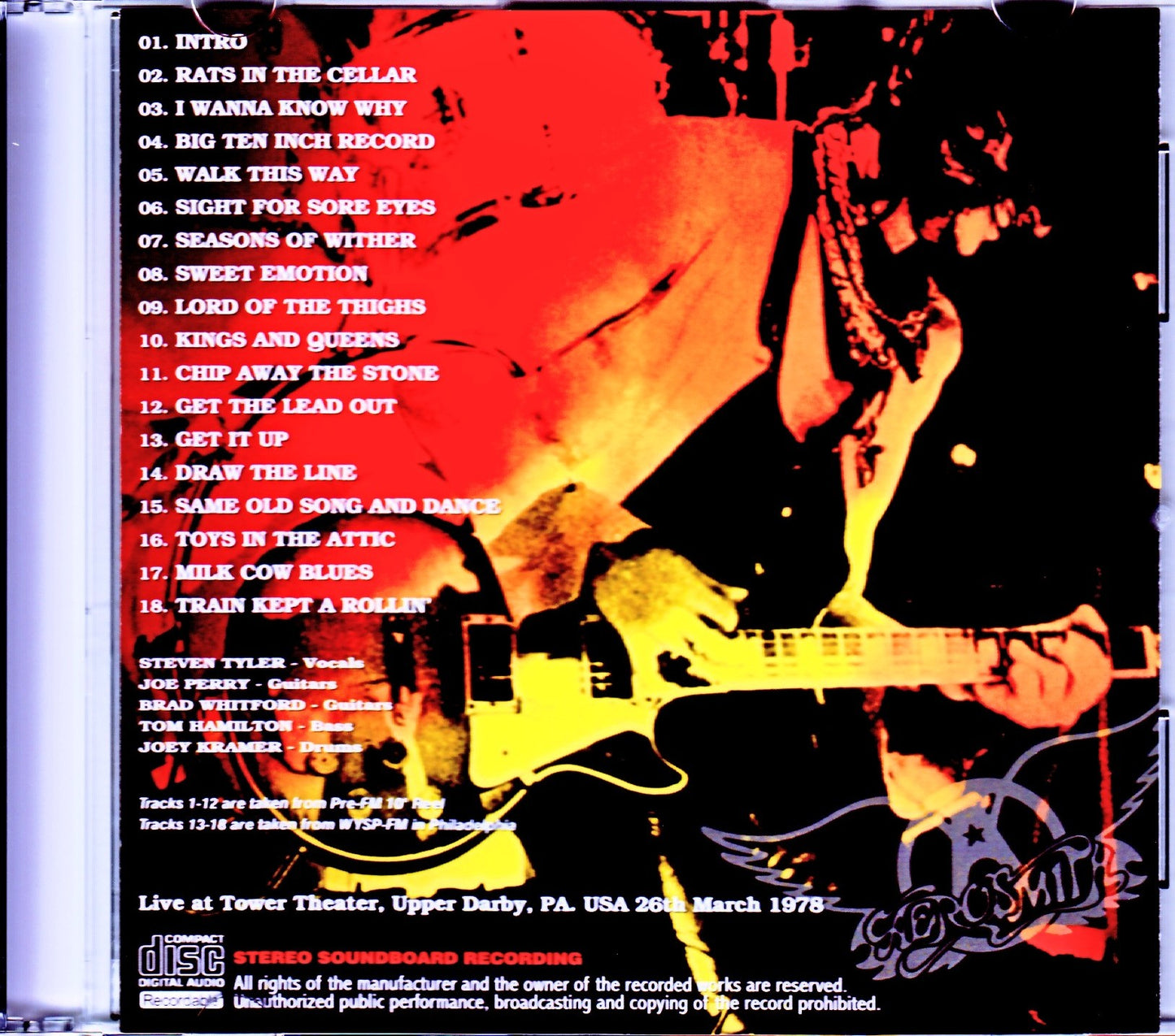 Aerosmith/PA, USA 1978