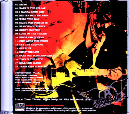 Aerosmith/PA, USA 1978