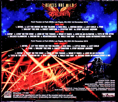 Aerosmith/NV,USA 2019 2 Days