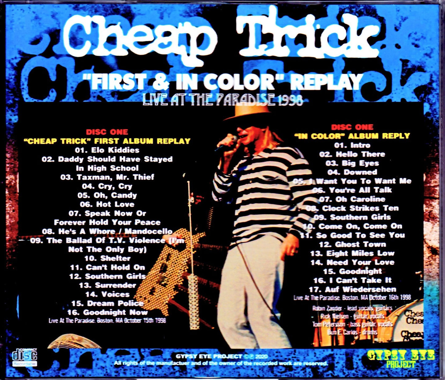 Cheap Trick/MA,USA 1998 2Days