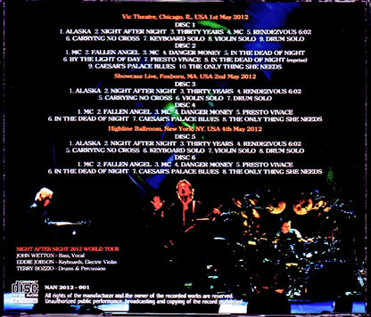 UK/South America Tour 2012 Vol.1
