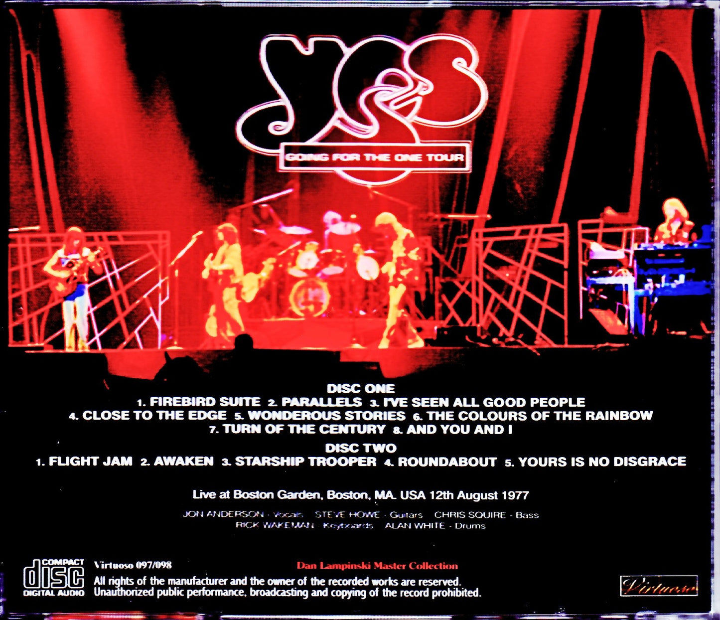 Yes/MA, USA 1977