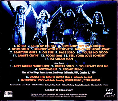 Van Halen/CA, USA 1979 & more