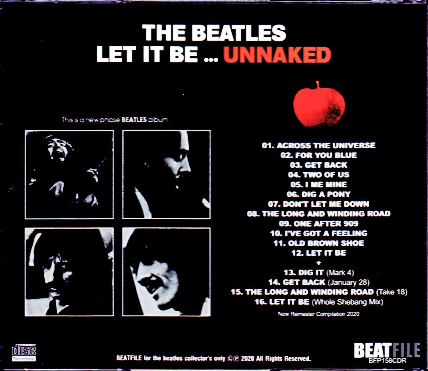 Beatles/Let it Be New Remaster Compilation 2020
