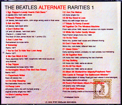 Beatles/Alternate Rarities Collection 1