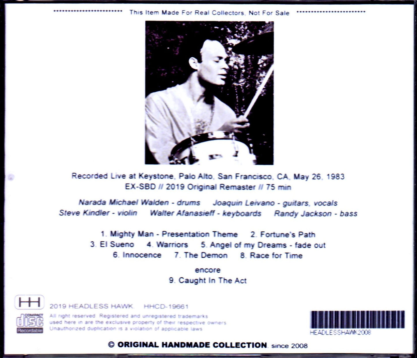 Warriors,Narada Michael Walden/CA,USA 1983