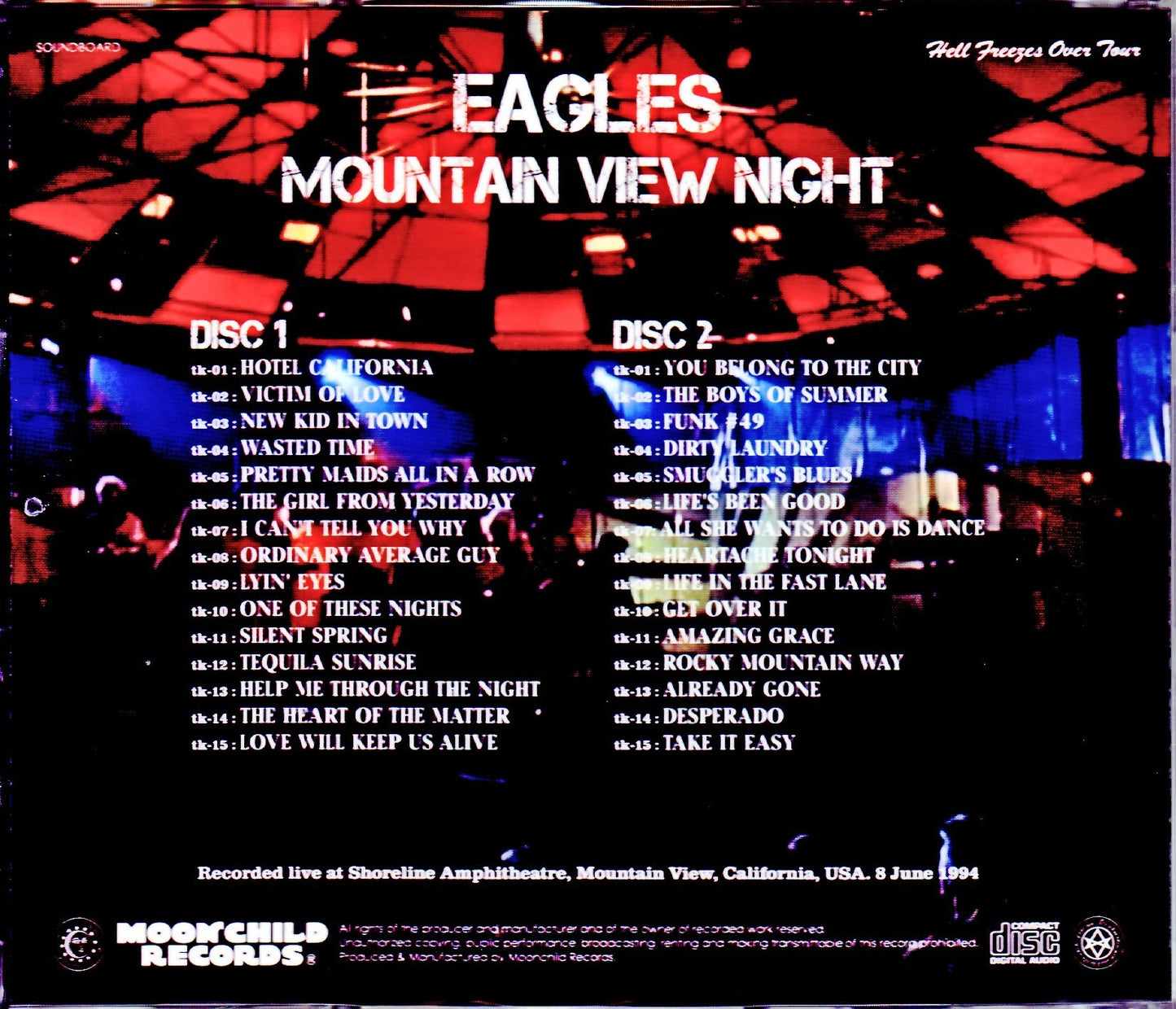 Eagles/CA,USA 6.8.1994