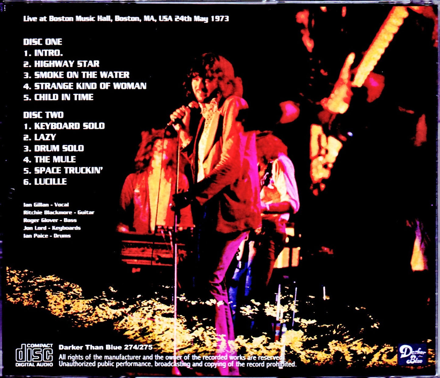 Deep Purple/MA,USA 1973 Upgrade