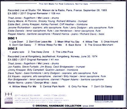 Thad Jones,Mel Lewis Orchestra/France 1969 Complete & more