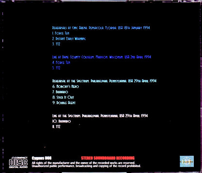 Rush/Rare Rehearsals and Live Tracks from 1994