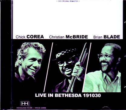 Chick Corea Trilogy Christian McBride,Brian Blade/MD,USA 2019