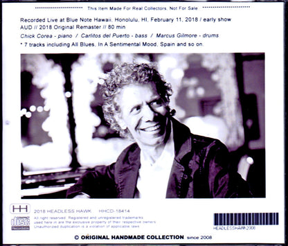 Chick Corea Trio/HI, USA 2018