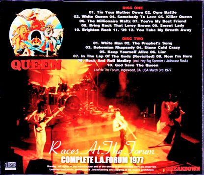 Queen/CA,USA 3.3.1977 Complete