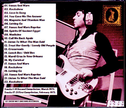 Paul McCartney,Wings/Venus and Mars Alternate Recording Sessions