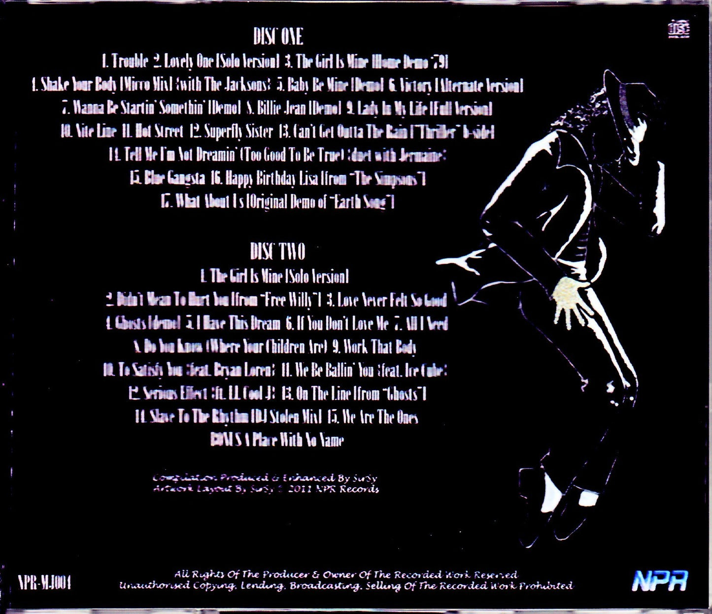 Michael Jackson/Legacy Unreleased,Demos & Rare Remix Vol.1